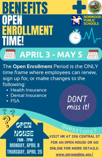 2023 Open Enrollment Session Dates and Times