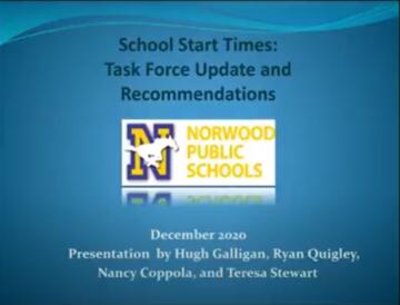 School Start Times Presentation