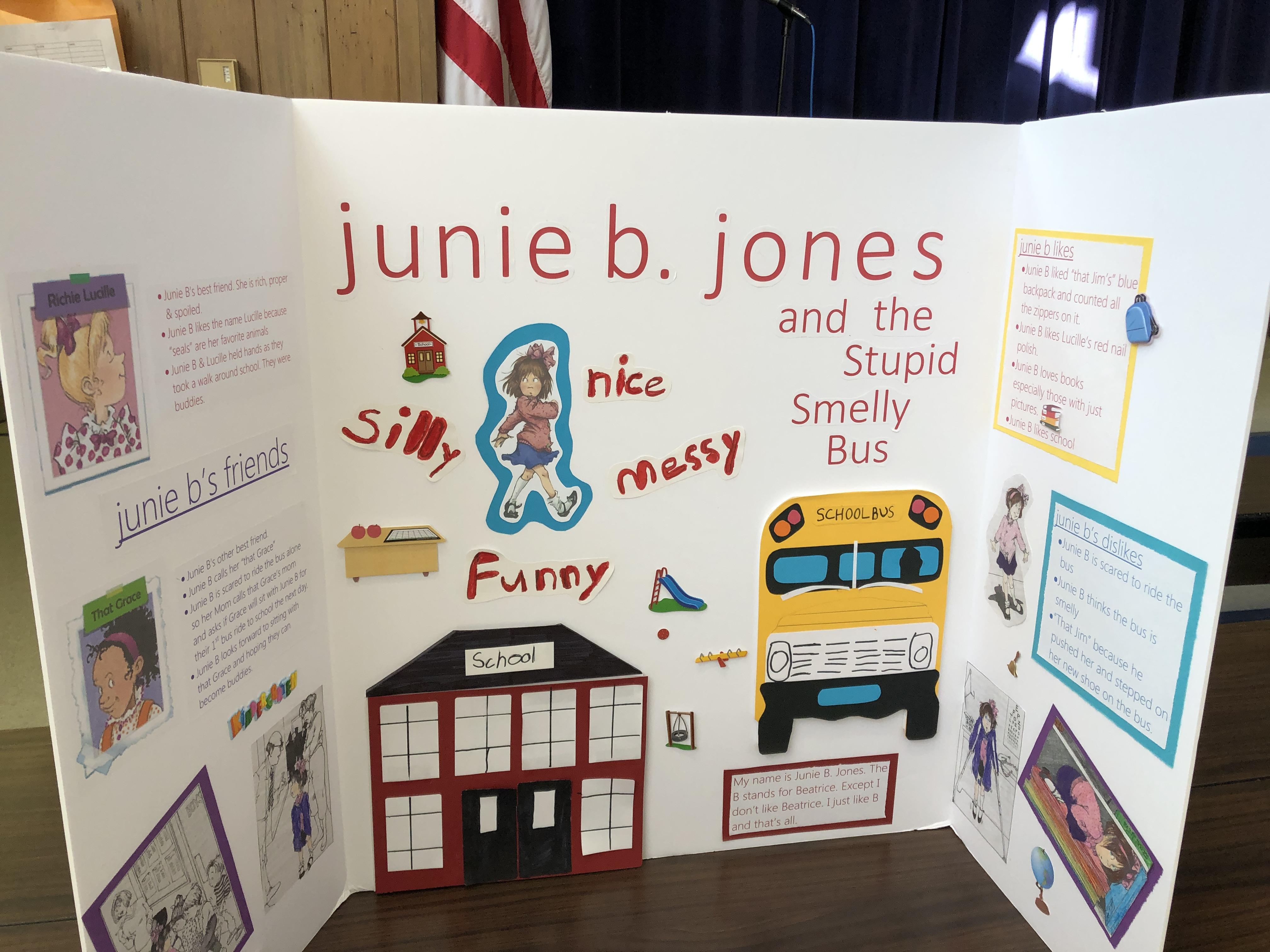 Junie B. Jones poster project