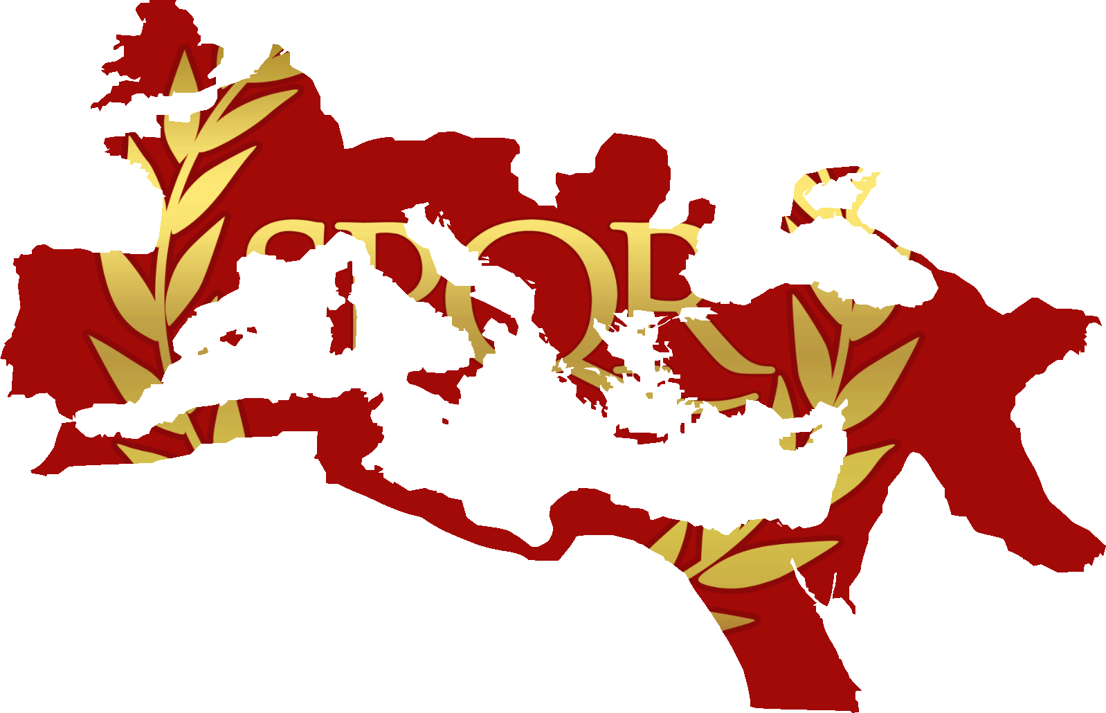 Flag Map Roman Empire