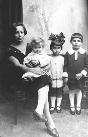 Babysitter with Three Jewish children