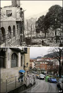 Guernica 70 years ago compared to today